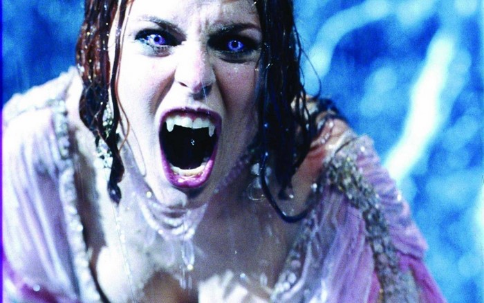 Elena Anaya as a vampire