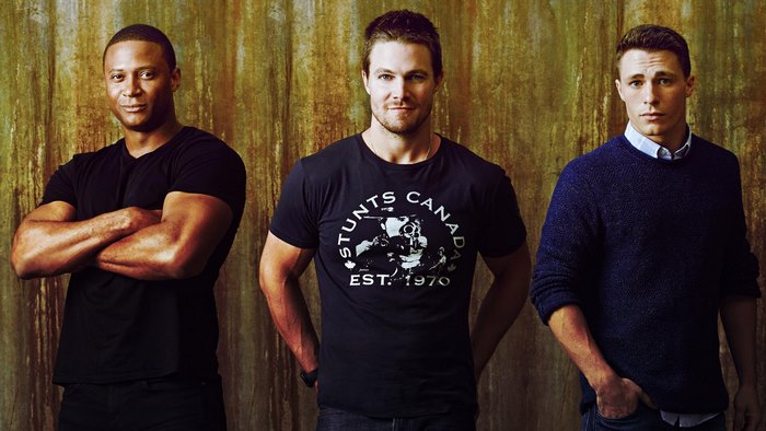 David Ramsey, Stephen Amell, Colton Haynes