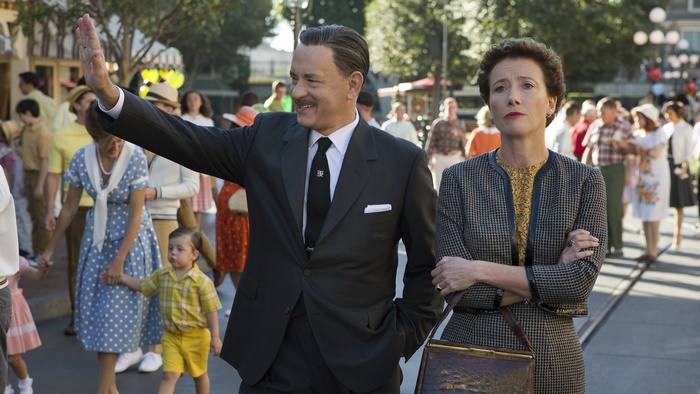 Tom Hanks and Emma Thompson in Saving Mr. Banks