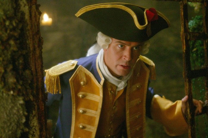 Jack Davenport as Commodore Norrington in Pirates of the Caribbean