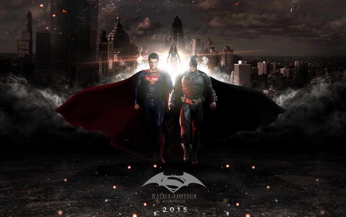 Superman and Batman from Batman v Superman
