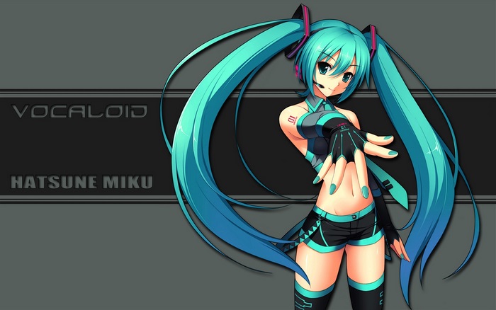 Hatsune Miku from Vocaloid