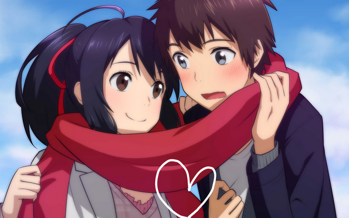 Mitsuha Miyamizu from Kimi no Na wa.