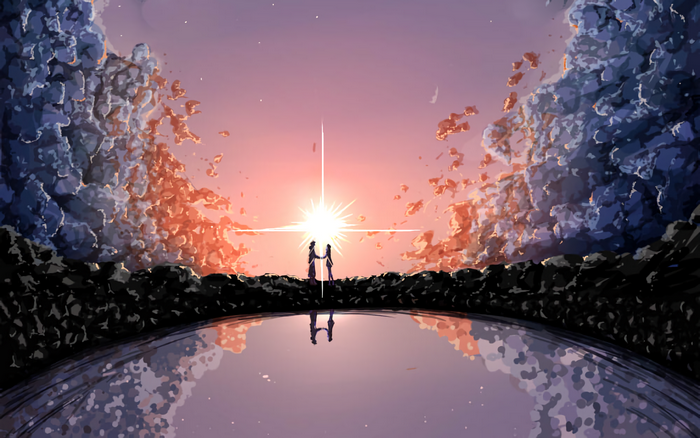 Mitsuha Miyamizu from Your Name.