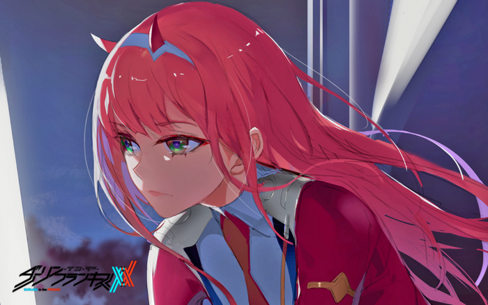 Zero Two from Darling in the FranXX