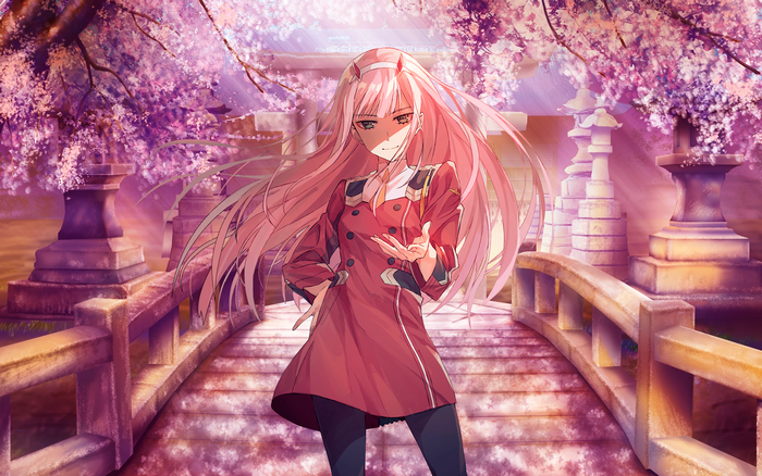 Zero Two from Darling in the FranXX