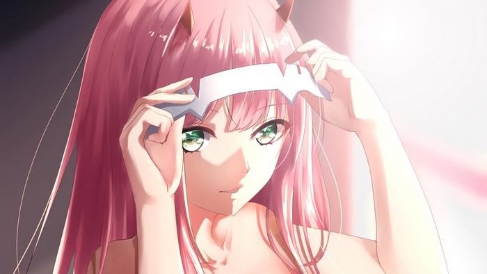 Zero Two from Darling in the FranXX