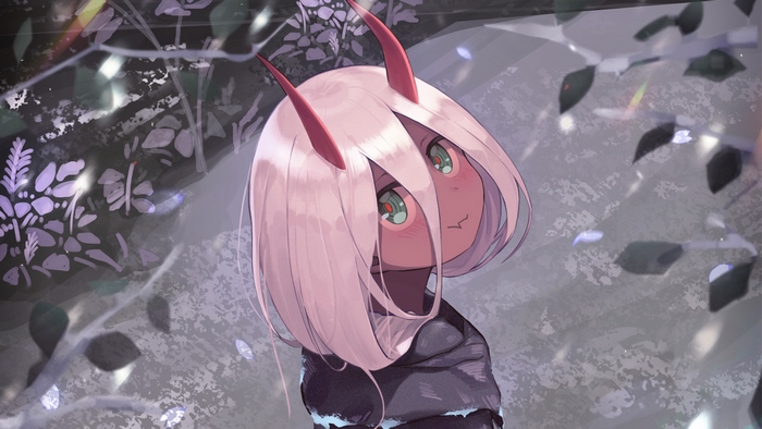 Zero Two from Darling in the FranXX