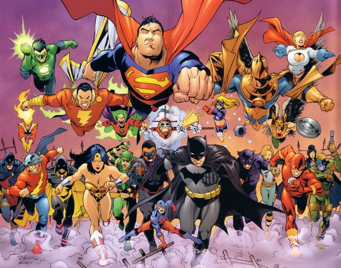 DC Comics Superheroes Assemble