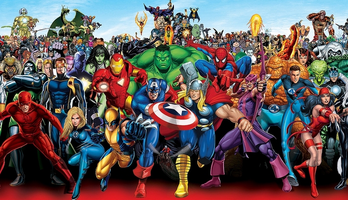 Marvel Comics Superheroes Group