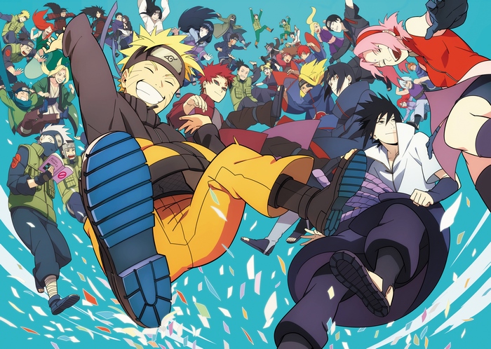 Naruto and Friends from Naruto