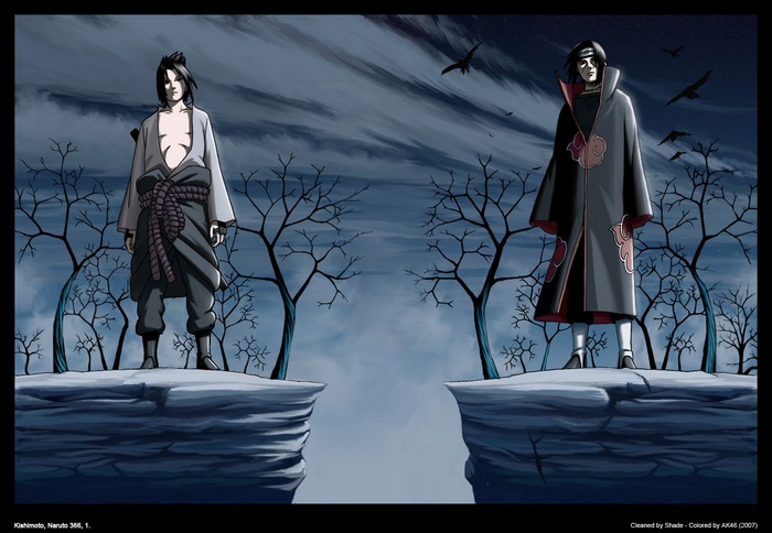 Sasuke and Itachi from Naruto