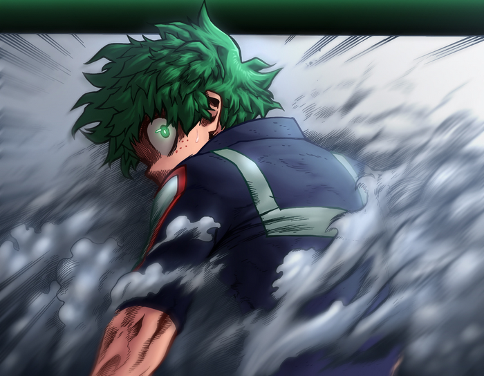 Izuku Midoriya from My Hero Academia