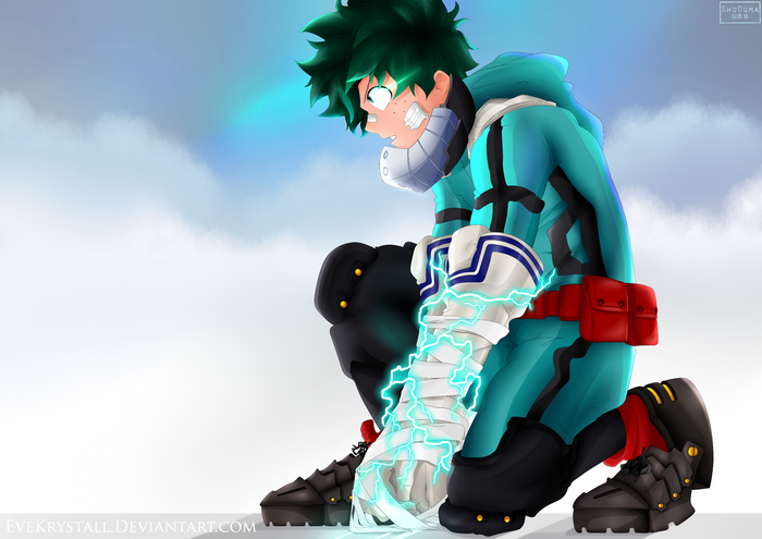 Izuku Midoriya from My Hero Academia