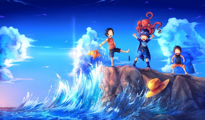 Monkey D. Luffy's Joyful Ocean Adventure