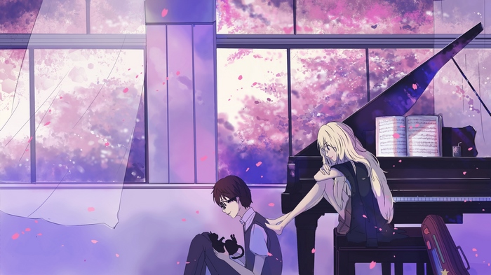 Kaori Miyazono with a piano