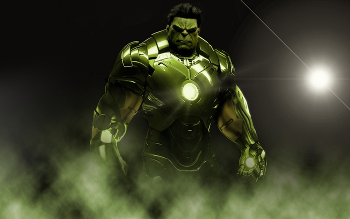 Hulk in Iron Man Armor