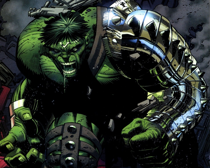 Hulk with spiked armor