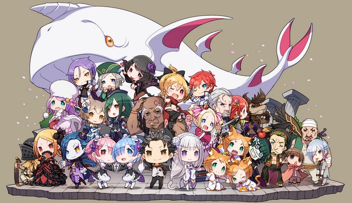 Characters from Re:Zero