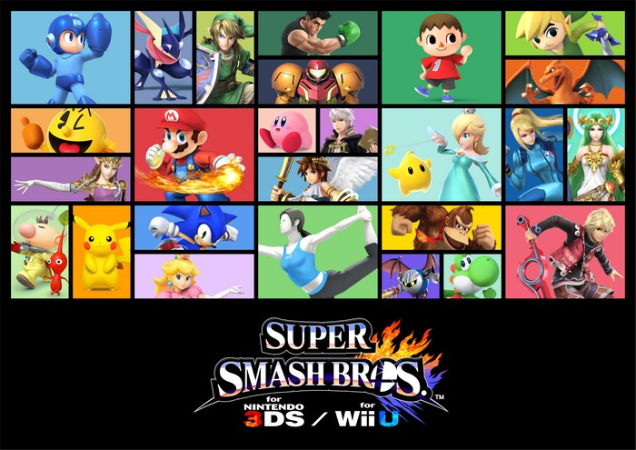 Super Smash Bros. for Nintendo 3DS / Wii U characters