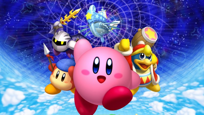 Kirby and Friends in a Cosmic Adventure
