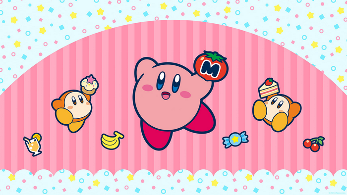 Kirby and Friends with Food