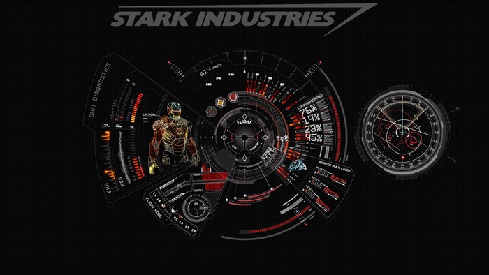 Iron Man Stark Industries HUD