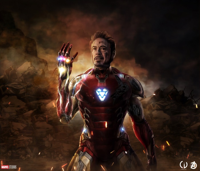 Iron Man with Infinity Gauntlet
