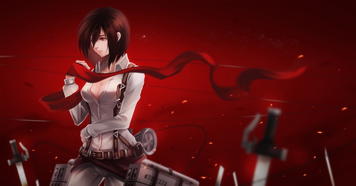 Mikasa Ackerman from Attack on Titan