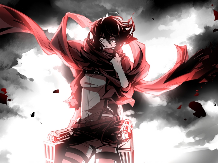 Mikasa Ackerman from Attack on Titan