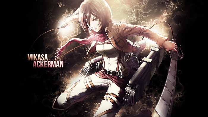 Mikasa Ackerman from Attack on Titan