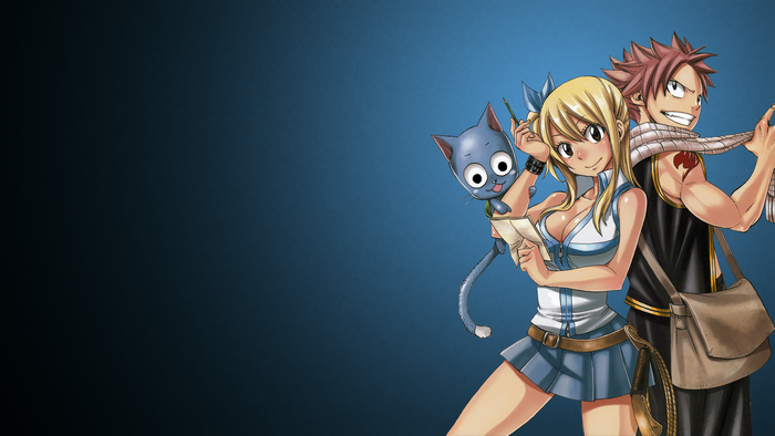 Natsu Dragneel and Lucy Heartfilia from Fairy Tail
