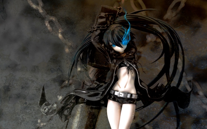 Black Rock Shooter from Black Rock Shooter