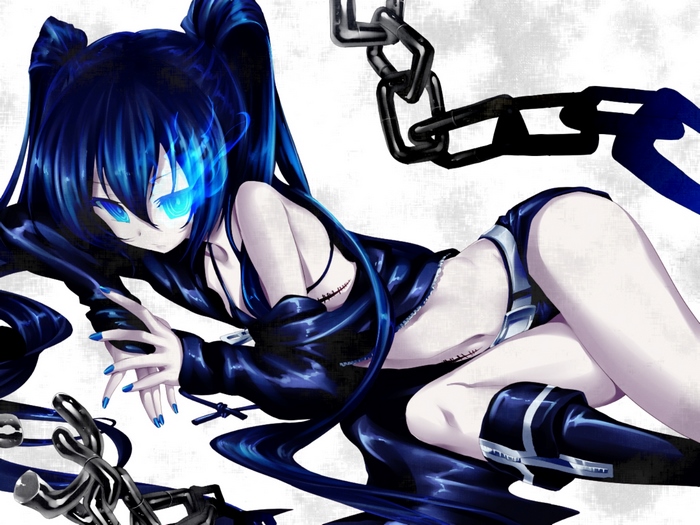 Black Rock Shooter with chains