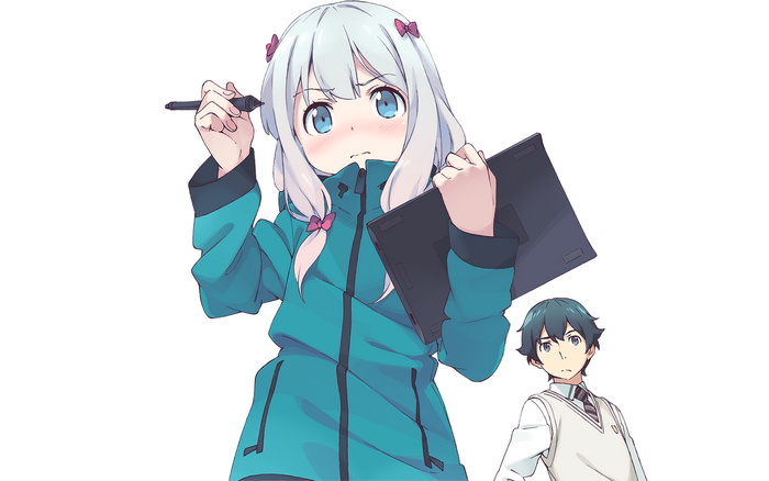 Sagiri Izumi and Masamune Izumi