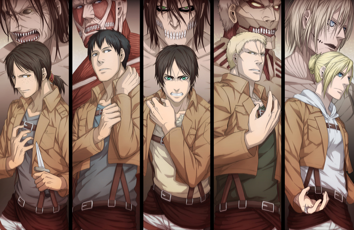 Attack on Titan characters and Titans