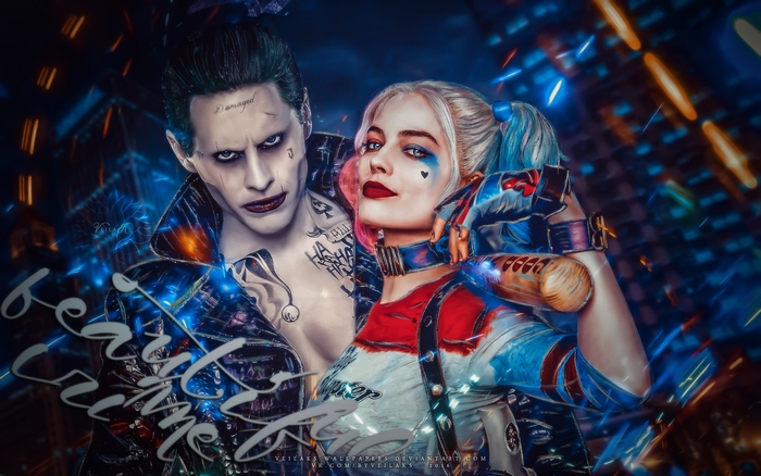Joker and Harley Quinn from Suicide Squad
