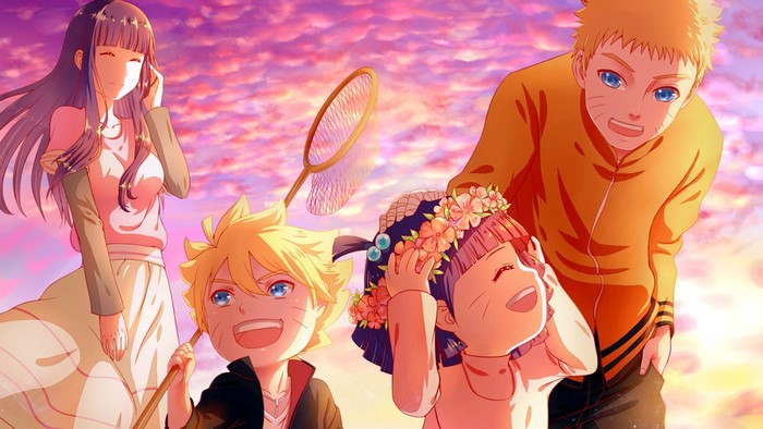 Naruto Uzumaki at Peaceful Sunset