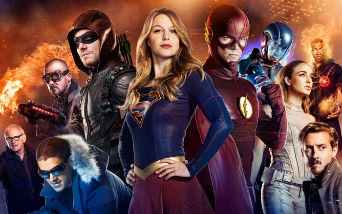 The Flash, Supergirl, Arrow, and other DC heroes
