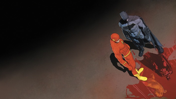 Batman and Flash from DC Comics