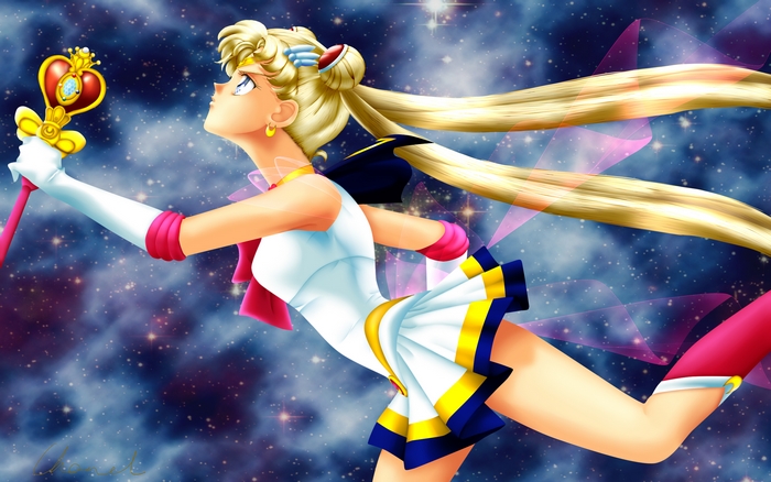 Sailor Moon in Space