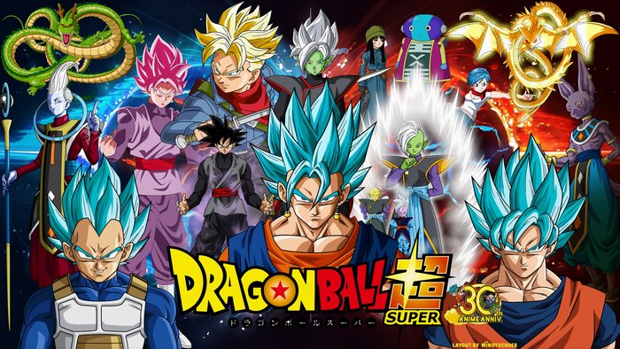 Dragon Ball Super characters montage