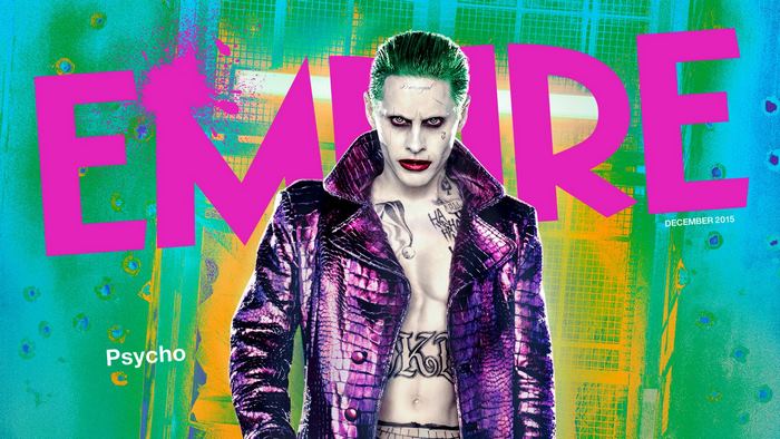 Joker from Suicide Squad on Empire Magazine Cover