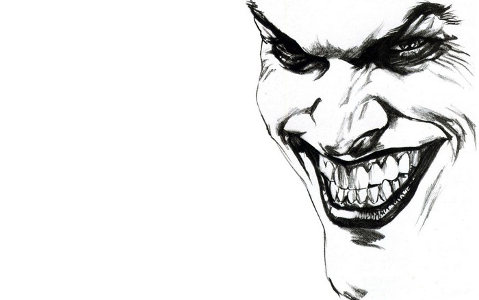 Joker drawing