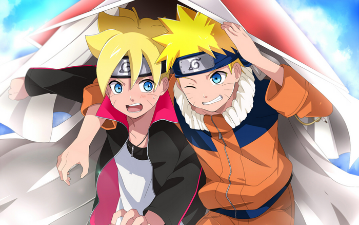 Boruto Uzumaki Smiling