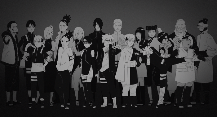Group of characters from Boruto: Naruto Next Generations
