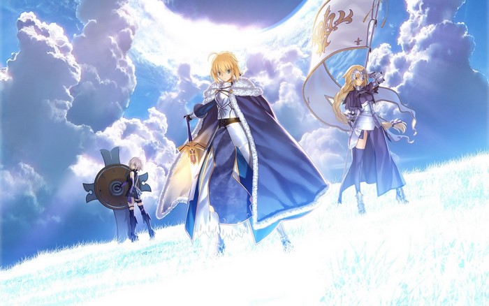 Saber from Fate Series