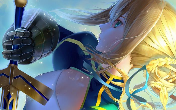 Saber from Fate Series