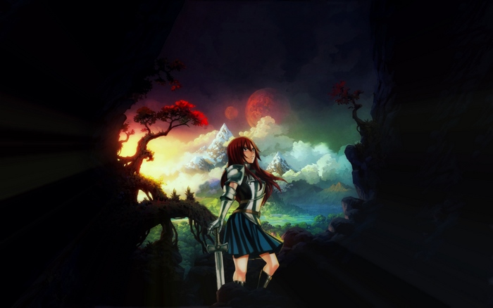 Erza Scarlet from Fairy Tail