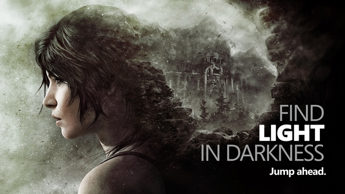 Lara Croft from Tomb Raider Find Light in Darkness